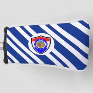 Missouri flag golf head cover