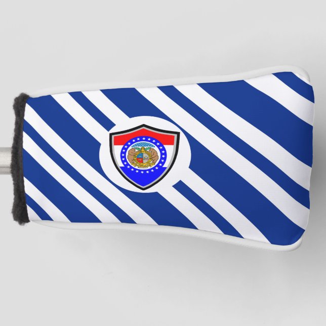 Missouri flag golf head cover (Front)