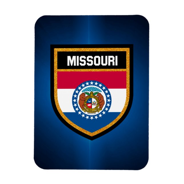Missouri Flag Magnet (Vertical)
