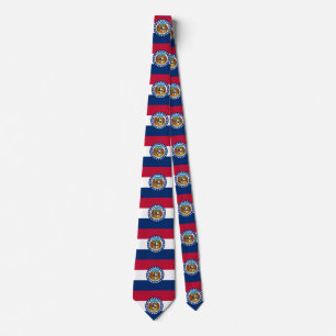 Missouri Flag Tie