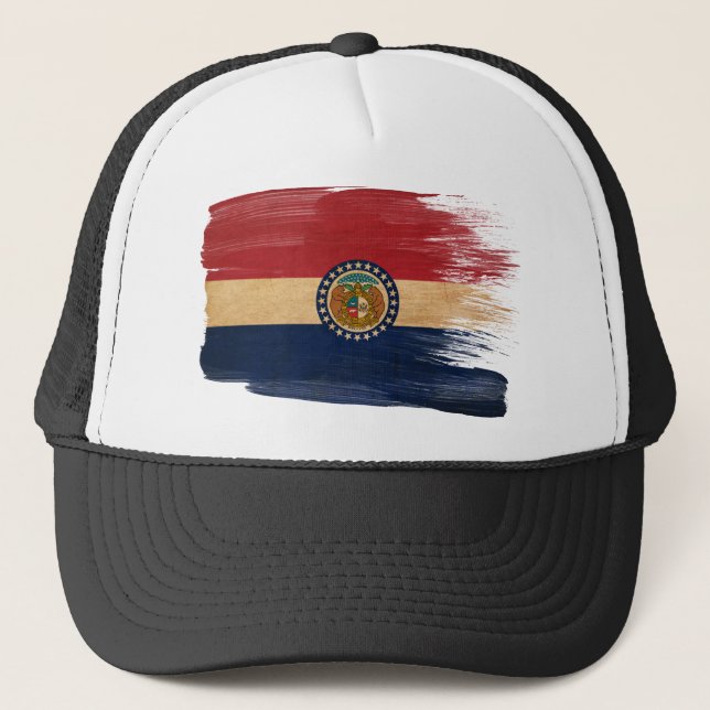 Missouri Flag Trucker Hat (Front)