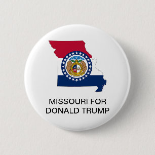MISSOURI for DONALD TRUMP 2020 Presidential Button
