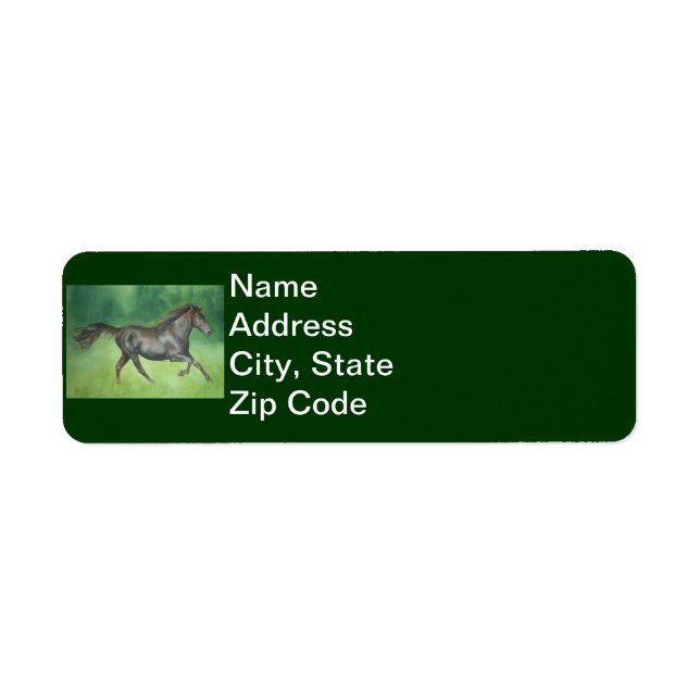 Missouri Fox Trotter Avery Label (Front)