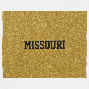 MISSOURI GOLD FLAKE Fleece Blanket