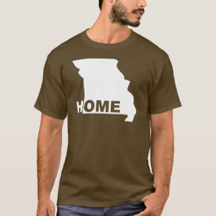 Missouri Home Away From State T-Shirt Tees
