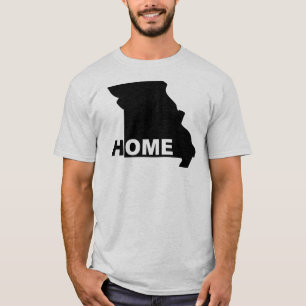 Missouri Home Away From State T-Shirt Tees