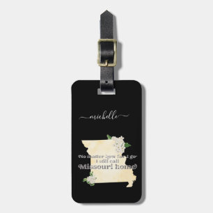 Missouri Home Custom Text and Colour Luggage Tag