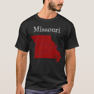 Missouri Interstates [Berry Red Design] T-Shirt