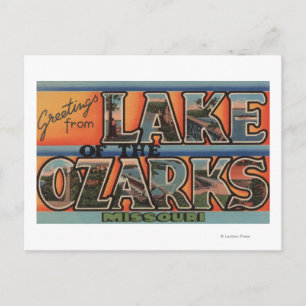 Missouri - Lake of the Ozarks 3 Postcard