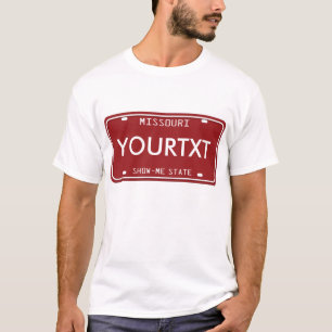 Missouri License Plate T-Shirt