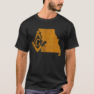 Missouri Masons Grand Lodge F&am Momason Father's  T-Shirt