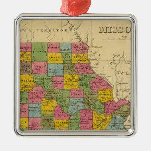 Missouri Metal Ornament