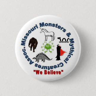 Missouri Monsters & Mythical Creatures Logo 2 Inch Round Button