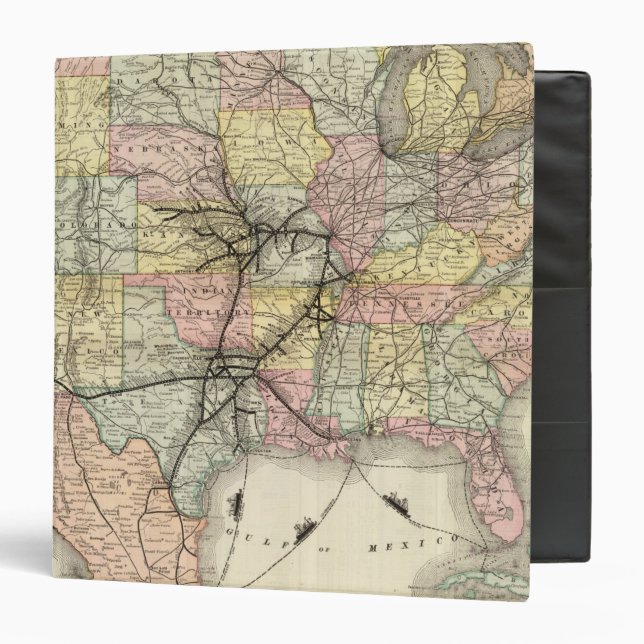 Missouri Pacific Railway Binder (Front/Inside)
