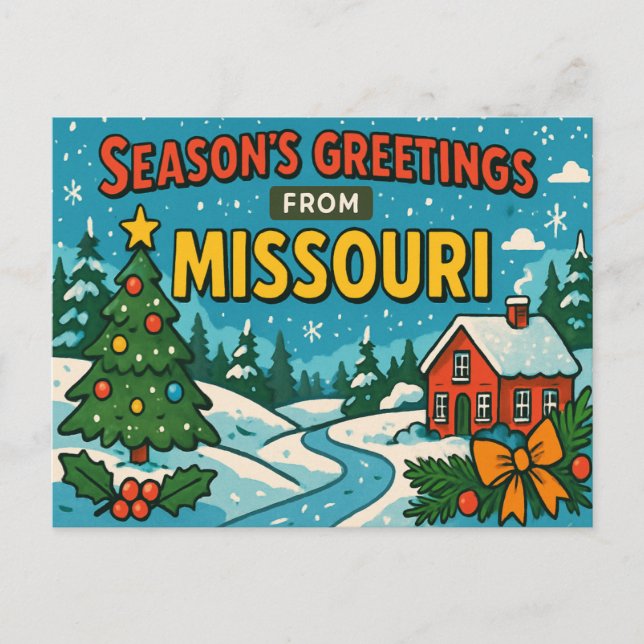 MISSOURI Postcard (Front)