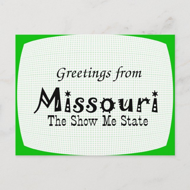 Missouri Postcard (Front)