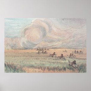 Missouri prairie fire poster