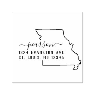 Missouri Return Address Stamp Self-Inking