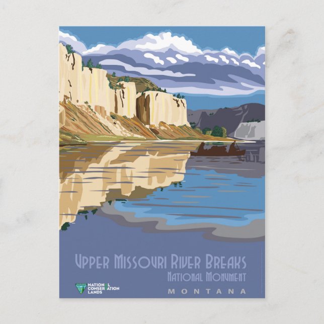 Missouri River Postcard (Front)