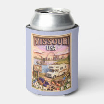 Missouri Road Trip Gateway Arch Textured Skyline