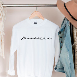 Missouri Script State Femme Sweatshirt