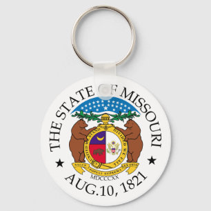 Missouri sign keychain