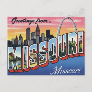 Missouri St. Louis Gateway Arch Postcard