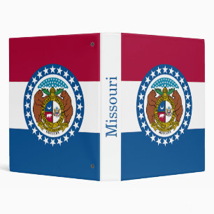 Missouri State Flag Binder