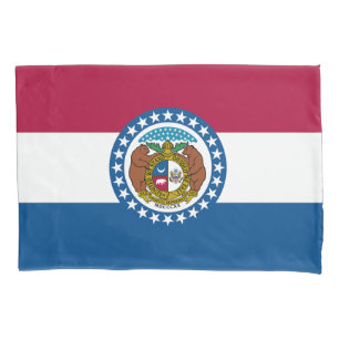 Missouri State Flag Pillowcase