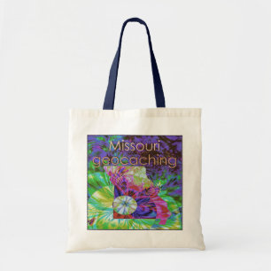 Missouri State Geocaching Travel Tote Bag