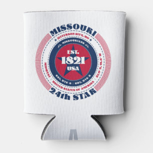 Missouri State Monogram Cooler