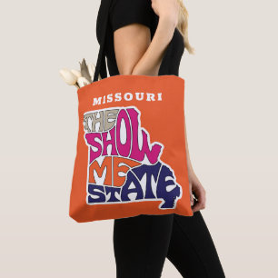 Missouri State Nickname Word Art Tote Bag