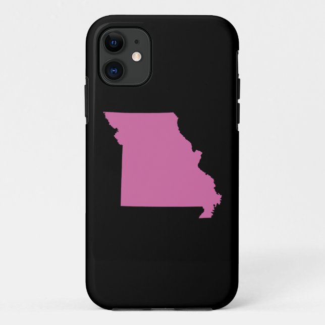 Missouri State Outline Case-Mate iPhone Case (Back)