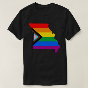 Missouri State Pride LGBTQ Progress Pride T-Shirt