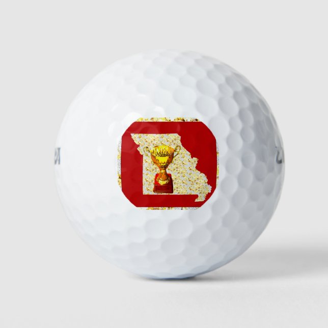 MISSOURI TROPHY GOLF BALLS (Front)