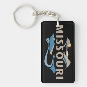 Missouri United States of America Keychain