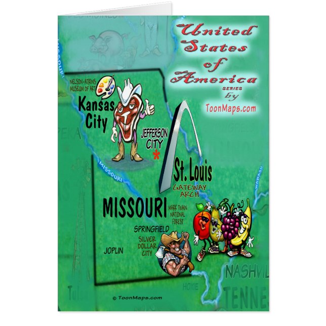 Missouri USA Card (Front)