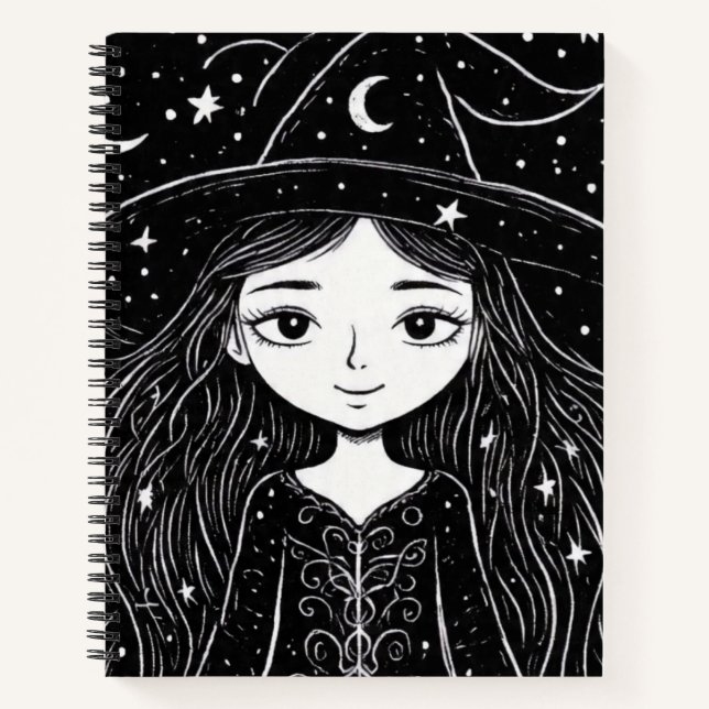MissWhimsyWitch  Notebook (Front)