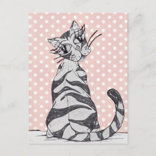 Missy Cat 02 Postcard