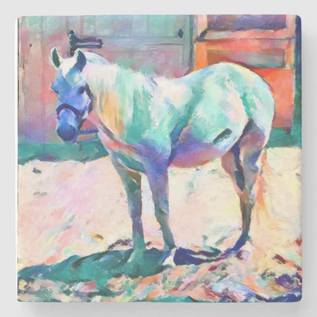 Missy Horse Coaster (Front)