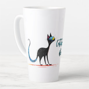 Missy Miss Latte Cup — 100% Catitude, 0% Mercy
