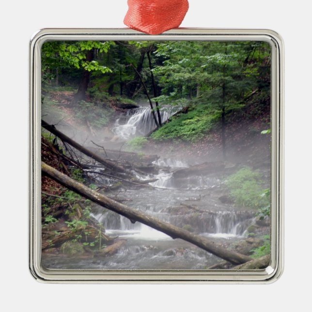 Mist and Magic Metal Ornament (Front)