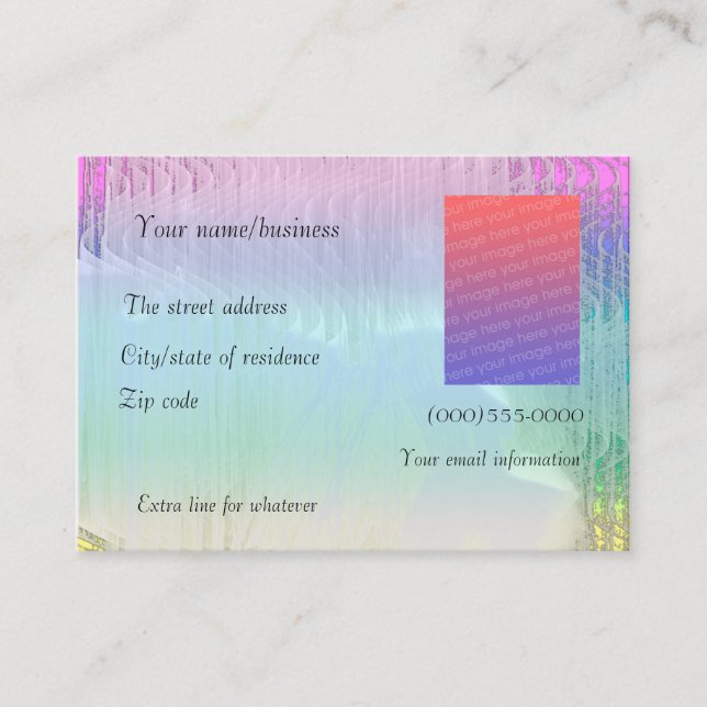 mist business card (Front)