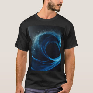 "Mist de minuit : T-shirt noir pour Voile fumeur p