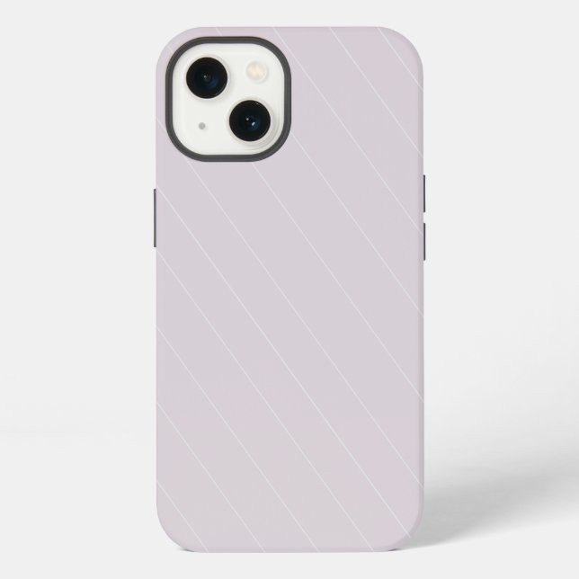 Mist Grey  iPhone Case (Back)
