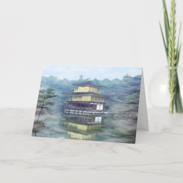 Mist on the Golden Pavilion Card (Front)