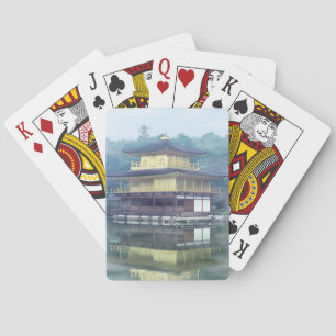 Mist on the Golden Pavilion - Kyoto, Japan, Asia Playing Cards