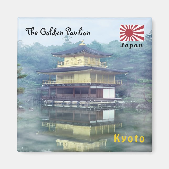 Mist on the Golden Pavilion Magnet (Front)