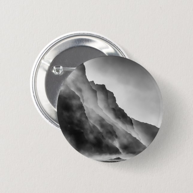 Mist on the rocks 2 inch round button (Front & Back)