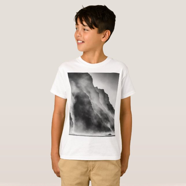 Mist on the rocks T-Shirt (Front Full)